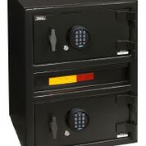 MM2820 Center Drop "B" Rated Two Door Depository Safe